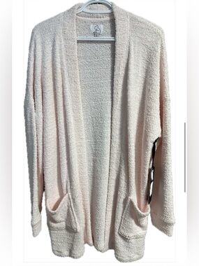 Kuwalla Tee Light Pink Cardigan Size Small